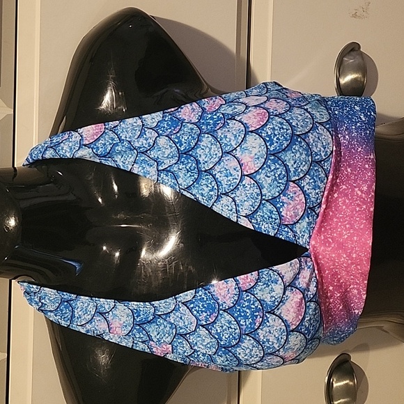 Halter Mermaid swimsuit 2pc bikini - Picture 3 of 11